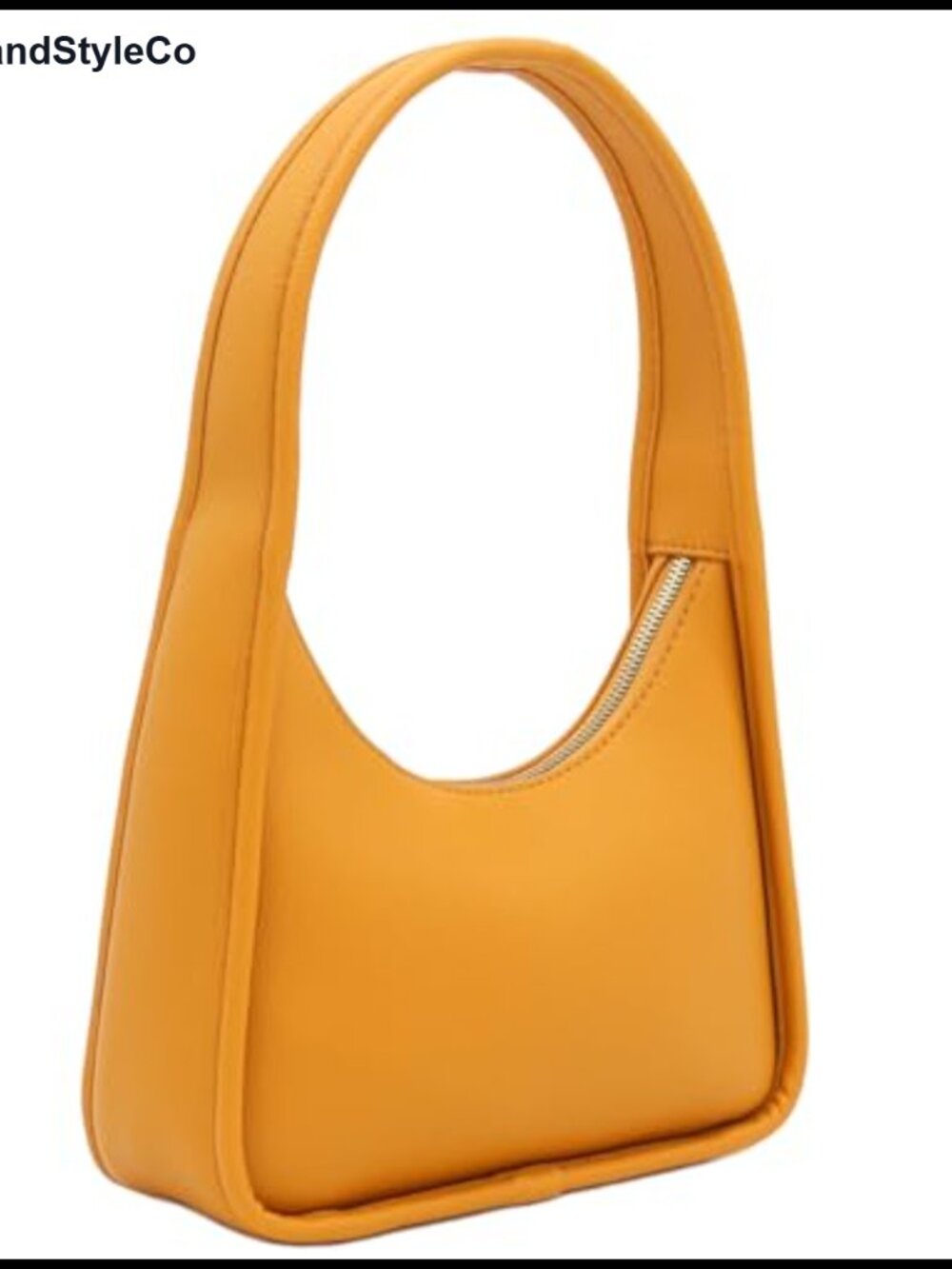 Small Minimalist Faux Leather Shoulder Bag Chic Top Handle Purse Everyday